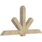 Ekena Millwork Kennewick Rough Sawn Timber Gable Bracket, Douglas Fir, 84"W x 42"H x 6"D x 6"F, 12/12 Pitch GBW084X42X0606KEN00RDF - alternate 3